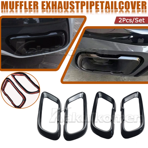 适用于宝马X5 G05 X6 G06 X7 G07 2019-2021 <span class=keywords><strong>M</strong></span>运动版不锈钢汽车尾部消声器排气管输出盖车身套件饰件 - Product Image 2