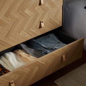 Scarpiera <span class=keywords><strong>in</strong></span> Rattan Combohome-armadio per scarpe <span class=keywords><strong>in</strong></span> <span class=keywords><strong>vimini</strong></span> W/ 3 porte a discesa-organizzatore di calzature effetto legno chiaro - Product Image 4