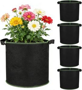 Sacs de culture en tissu non tissé personnalisés et économiques de 1, 3, 5, 7, 10, 15, 20, 30, 100 gallons pour légumes de jardin, réutilisables - Product Image 1