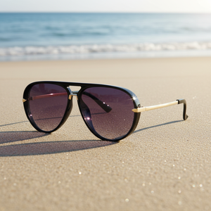 Gafas de Sol Unisex de Diseño con Logotipo Personalizado, Tendencias 2026, Montura Metálica, Protección UV, para Hombre y Mujer - Product Image 3