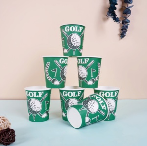 Tụ tập 9-oz cốc giấy sinh nhật Nguồn cung cấp bên trẻ em gái Ice Cream bé tắm trang trí Mix 4 Bộ đồ ăn Bảng trang trí - Product Image 3