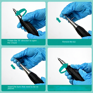 Horyndent Dental-Polierhandstück, universelles, spezielles Gerät zum Schnitzen, kleines elektrisches Jade-Werkzeug, Instrument Modell 90 Schleifer - Product Image 3