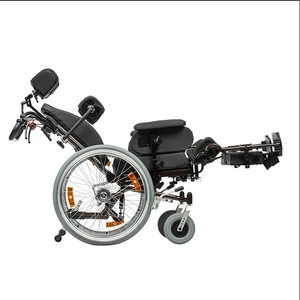 Silla de ruedas manual Ky997 plegable, ligera, reclinable y ajustable para niños y personas con discapacidad. - Product Image 2