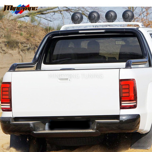 ไฟท้าย MINGYANG รุ่นใหม่ ไฟท้าย LED สีรมควัน ไฟเลี้ยว ไฟเบรก 12V สำหรับรถยนต์ Volkswagen Amarok ปี 08-19 ชุดติดตั้ง/อัพเกรดไฟท้าย - Product Image 4