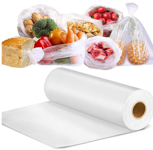 Bolsa de Plástico para Productos de 12 x 16 Pulgadas en Rollo, Bolsa Transparente para Pan y Comestibles, 350 Bolsas/Rollo - Product Image 1