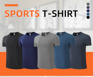 Design Men's 100% Cotton Custom Logo Blank T Shirts High Quality Normal Fitting Crew Neck Slim Fit T-Shirts for Men - Product Image 6