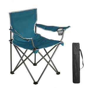 Outdoor Furniture Portable <b>Folding</b> Backpack Camping Picnic Fishing Chair Beach Chairs - Product Image 2