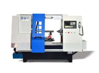 Machine de tournage CNC automatique en aluminium plaqué or avec porte-gobelet et fonction de rectification de surface 220V 5.5kW