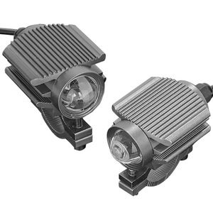 Phare double pour moto, super lumineux, faisceau de lumière de près et de loin, lentille LED puissante, phare antibrouillard pour vélo électrique - Product Image 4