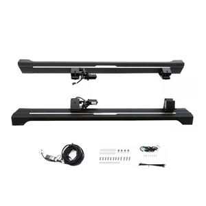 Escalones laterales para coche SUV, estribo eléctrico para <span class=keywords><strong>Ford</strong></span> Raptor F150, cabina, NP300, Tundra plateada, 2022 - Product Image 4
