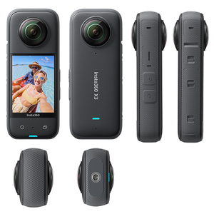 <span class=keywords><strong>Insta360</strong></span> <span class=keywords><strong>X3</strong></span>-cámara deportiva que puede hacer <span class=keywords><strong>fotos</strong></span> de conducción increíble El palo de selfi Es completamente invisible en la imagen, que puede - Product Image 2
