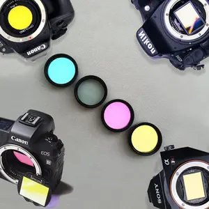 Filtros Para Fotografia Dispositivo CCD Óptico OEM Camera Lens Filter Wavelength Personalizar Filtro Poluição Luminosa