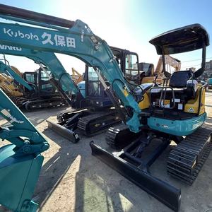 <span class=keywords><strong>Mini</strong></span>-excavatrice d'occasion <span class=keywords><strong>Kubota</strong></span> U35, <span class=keywords><strong>peinture</strong></span> d'origine japonaise, <span class=keywords><strong>Kubota</strong></span> 3,5 tonnes, petite <span class=keywords><strong>pelle</strong></span> compacte avec cabine, bêcheuse de jardin pour l'aménagement paysager - Product Image 6