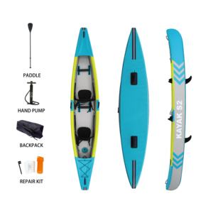 En Stock 13,8 pies 422cm <span class=keywords><strong>alta</strong></span> presión gota puntada plegable canoa <span class=keywords><strong>Kayak</strong></span> océano río lago inflable <span class=keywords><strong>Kayak</strong></span> Paddle <span class=keywords><strong>Kayak</strong></span> - Product Image 6