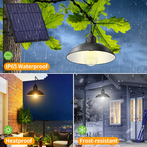 Intelamp telecomando illuminazione impermeabile esterno appeso giardino <span class=keywords><strong>solare</strong></span> <span class=keywords><strong>lampadario</strong></span> - Product Image 5