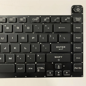 Teclado para Portátil con Diseño Estadounidense para <span class=keywords><strong>Asus</strong></span> <span class=keywords><strong>ROG</strong></span> <span class=keywords><strong>Strix</strong></span> G531G <span class=keywords><strong>G531GT</strong></span> G15 G512 G512LV G512LW, Teclado Colorido - Product Image 6