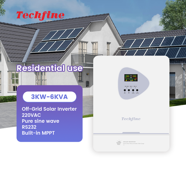 For 3000W Single Phase High Frequency Off-Grid Solar Inverter LiFePO4 Compatibility 98% Efficiency for Home Solar Systems