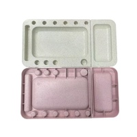 Cendrier biodégradable multifonctionnel avec logo personnalisé, Petit plateau à cigarettes amovible en plastique