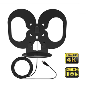 <span class=keywords><strong>Antena</strong></span> de TV UHF de Alta Ganancia, <span class=keywords><strong>Antena</strong></span> de TV Digital para Interiores, <span class=keywords><strong>Antena</strong></span> HDTV con Señal Fuerte <span class=keywords><strong>4K</strong></span> HD, <span class=keywords><strong>Cable</strong></span> Conector de TV Aéreo - Product Image 1