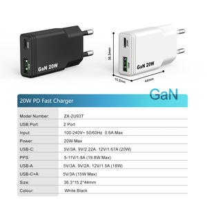 Pd MUR Gan <span class=keywords><strong>Chargeur</strong></span> Usb c Ordinateur Portable Universel Super Rapide 150w 100w 65w 30W Macbook Pro gan Chargeurs - Product Image 6