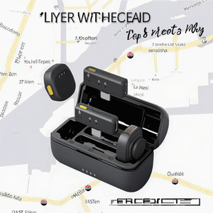 ไมโครโฟนไร้สายแบบหนีบปกเสื้อ D07 SX27 รุ่นรับสัญญาณคู่ พร้อมระบบตัดเสียงรบกวน AI ระยะส่งไกล ผลิตจากพลาสติก - Product Image 3