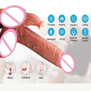 도매 디도 진동기 성인 섹스 토이 추진하는 딜도 진동기 여성 섹스 토이 - Product Image 4