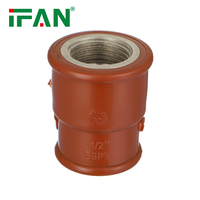 IFAN vente chaude GB/T 19472 matériaux de plomberie 1/2 "3/4" raccords PPH filetage femelle prise de couplage PPH tuyaux et raccords