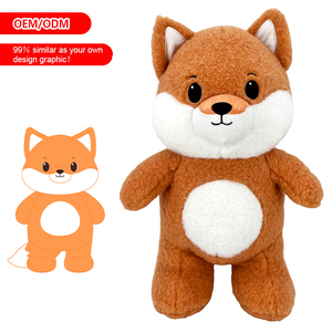 EN71 produttore di cuscini morbidi Kawaii personalizzati realizzati in fabbrica Creative OEM di cervo di vitello combinato con amanti peluche di peluche - Product Image 2