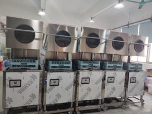 Высокая температура стиральная нержавеющая сталь Отель Ресторан Коммерческая вытяжка Тип посудомоечной машины для продажи - Product Image 5