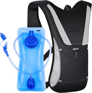 Customize Running Hydration Vest with 2L Water Bladder - Insulated Hydration <b>Backpack</b> - Product Image 1