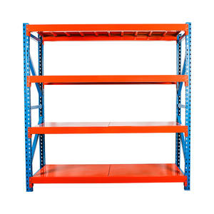 رفوف تخزين معدنية متوسطة الخدمة رفوف/وحدة رفوف/أرفف تخزين بضائع رخيصة أرفف للمستودعات - Product Image 2