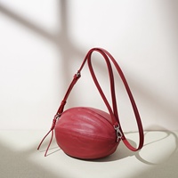 Sac à bandoulière en cuir de mouton véritable tanné végétal, tendance 2027, personnalisable ODM/OEM, sac à main polyvalent et élégant