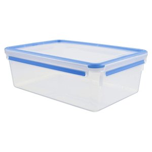 Boîte alimentaire Emsa Clip & Close 5,5 L bleue transparente avec couvercle hermétique, utilisable au micro-ondes, au réfrigérateur et au congélateur - Product Image 3