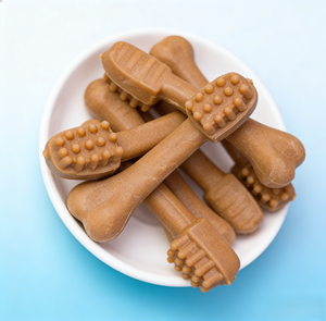 Diseño en forma de cepillo de dientes que llega profundo entre los dientes. Duradero, de larga duración, agradable y eficaz para la limpieza de molares. Golosinas para mascotas. - Product Image 3