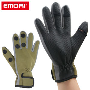 Guantes de Neopreno Térmicos Impermeables con Diseño de Tres Dedos Abatibles para Pesca, Nuevo Ingreso - Product Image 4