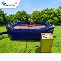 Machine de rodéo gonflable complète et souple, avec plusieurs fonctions, pour enfants/adultes, location pour fêtes