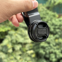 Objectif macro flexible Boshi SILK 37 mm 4K pour smartphones et appareils photo reflex numériques avec accessoires de grossissement double 30X/20X/15X