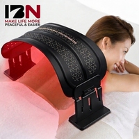 Spectromètre LED IBN, appareil de rajeunissement cutané à photons colorés, design pliable, support, instrument de beauté à lumière rouge, silicone