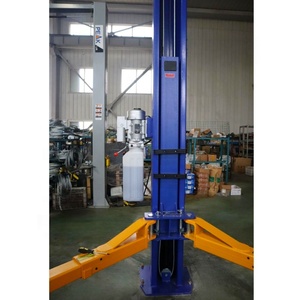 Élévateur hydraulique à déverrouillage unilatéral 5 points / Élévateur hydraulique à double cylindre / Élévateur de voiture pour garage L-078SZ Auto Hoist L-078SZ - Product Image 2