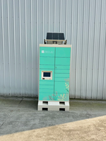 Casier à colis solaire extérieur intelligent avec batterie LFP