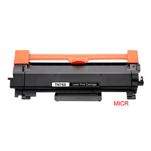 Cartouche de Toner MICR Compatible IBEST <span class=keywords><strong>Brother</strong></span> TN-760 TN760 Compatible pour HL-L2325DW DCP-L2550DW <span class=keywords><strong>Brother</strong></span> pour l'impression de chèques bancaires - Product Image 1