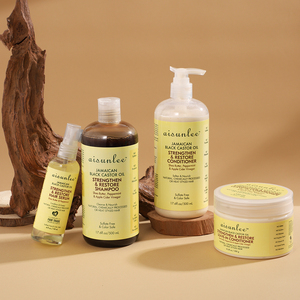 Champú en Gel de Aceite de Ricino Negro Orgánico Sin Sulfatos, Set de Cuidado Capilar Nutritivo y Reparador para Fortalecer el Cabello - Product Image 2