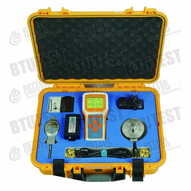 Static Plate Load Tester EV2 Automated Digital Plate Bearing for Apparatus High Accuracy IP54 220V 1 Year Soil Equipment