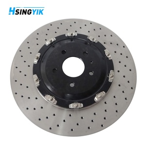 Disque de frein à rotor avant Hsingyik 2 pièces pour Nissan <span class=keywords><strong>GTR</strong></span> R35 40206KJ10A 390X33MM - Product Image 4