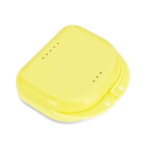 Purple PE Dental <b>Retainer</b> Storage Box Orthodontic Protector <b>Case</b> Custom Logo Disposable Hospital Use - Product Image 5