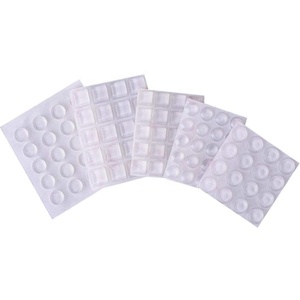 Clear Rubber Feet Bumper <strong>Pads</strong> Adhesive Transparent <strong>Buffer</strong> <strong>Pads</strong> Cabinet Door Bumpers Self Stick Noise Dampening <strong>Pads</strong> - Product Image 1
