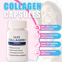 OEM Offre spéciale Acide hyaluronique Vitamine C pour une peau saine Cheveux Ongles et Capsule de collagène anti-âge pour le soutien des articulations