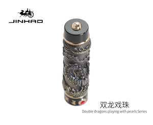 Jinhao Double Dragon 999 Pluma estilográfica de metal de gran calidad Roller Pen para negocios - Product Image 2