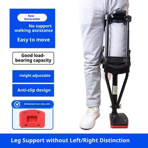 Deambulatore Telescopico Monopiede Antiscivolo per Riabilitazione da Distorsione della Caviglia e Lesioni alla Gamba Inferiore - Product Image 2