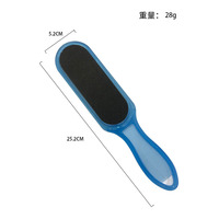 WELLFLYER FTF-169 vente en gros en acier inoxydable râpe à pied lime peau morte dissolvant de callosités pédicure meulage pied lime pédicure outils